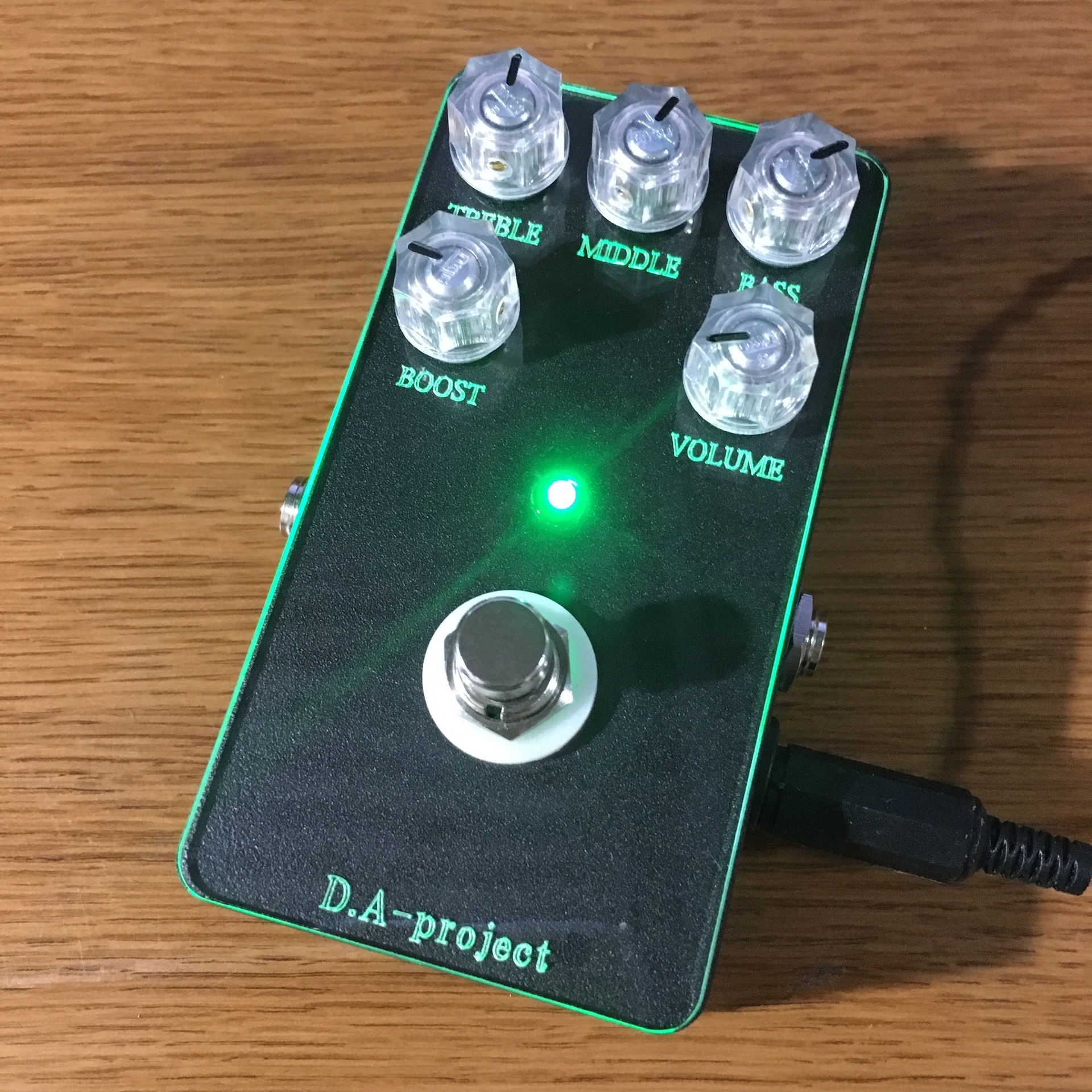 D.A-Project/D.A-Booster DAブースター (トゥルーバイパス(LED:Blue)) クリーン ブースター - 楽器、器材
